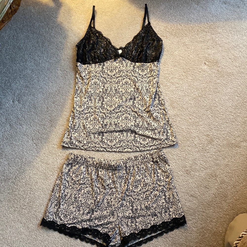 Mirabeau Chemise Shirt and Short Set, Medium